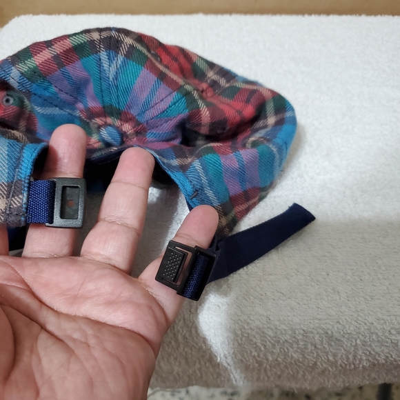 Sold. Polo Ralph Lauren Plaid Twill Madras Varsity "P" Patch Logo hat - Picture 8 of 16